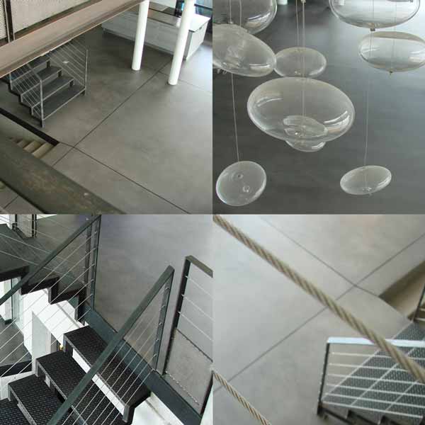 Béton ciré Galerie Genève